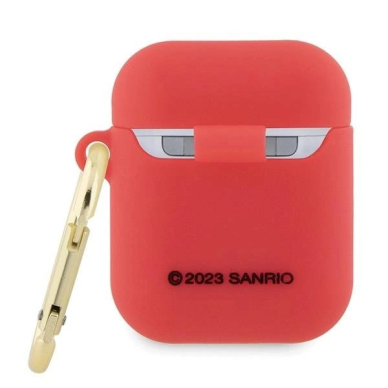 Hello Kitty Dėklas Silicone 3D Kitty HeadAirPods 1/2 - fuchsia 1 Hello Kitty Dėklas Silicone 3D Kitty HeadAirPods 1/2 - fuchsia 1