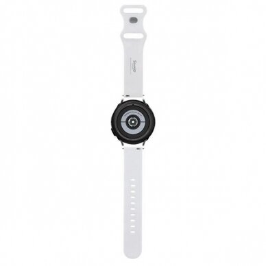 Universalus dirželis Hello Kitty Silicone Heads & Stripes 20 mm – juodas 1