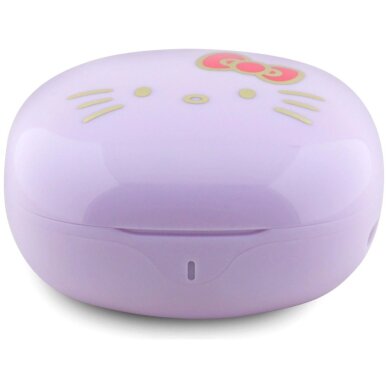 Belaidės ausinės Hello Kitty TWS O Glossy Finish – violetinės 1 Belaidės ausinės Hello Kitty TWS O Glossy Finish – violetinės 1