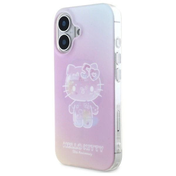 Dėklas Hello Kitty IML 50th Anniversary Magsafe iPhone 16 - Pink 1 Dėklas Hello Kitty IML 50th Anniversary Magsafe iPhone 16 - Pink 1