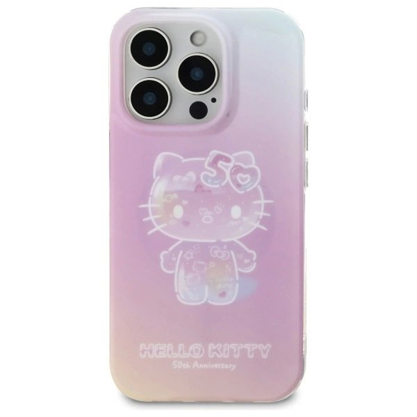 Dėklas Hello Kitty IML 50th Anniversary Magsafe iPhone 16 Pro - Pink 2 Dėklas Hello Kitty IML 50th Anniversary Magsafe iPhone 16 Pro - Pink 2