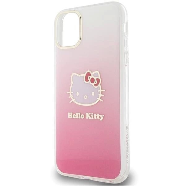 Hello Kitty Dėklas IML Gradient Electrop Kitty HeadiPhone 11 / Xr - Rožinis 5 Hello Kitty Dėklas IML Gradient Electrop Kitty HeadiPhone 11 / Xr - Rožinis 5