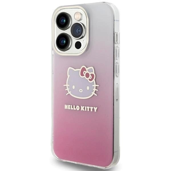 Hello Kitty Dėklas IML Gradient Electrop Kitty HeadiPhone 14 Pro - Rožinis 1 Hello Kitty Dėklas IML Gradient Electrop Kitty HeadiPhone 14 Pro - Rožinis 1