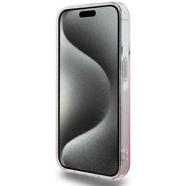 Hello Kitty Dėklas IML Gradient Electrop Kitty HeadiPhone 14 Pro - Rožinis 4