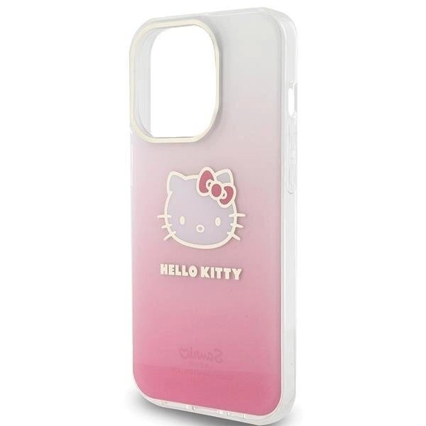 Hello Kitty Dėklas IML Gradient Electrop Kitty HeadiPhone 14 Pro - Rožinis 5 Hello Kitty Dėklas IML Gradient Electrop Kitty HeadiPhone 14 Pro - Rožinis 5