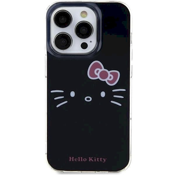 Hello Kitty Dėklas IML Kitty FaceiPhone 13 Pro Max - Juodas 2 Hello Kitty Dėklas IML Kitty FaceiPhone 13 Pro Max - Juodas 2