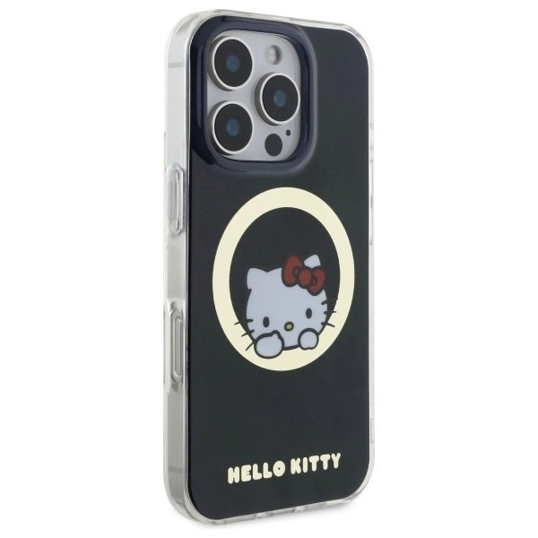 Dėklas Hello Kitty IML Sweet Kitty Magsafe  iPhone 16 Pro Max - Juodas 3 Dėklas Hello Kitty IML Sweet Kitty Magsafe  iPhone 16 Pro Max - Juodas 3