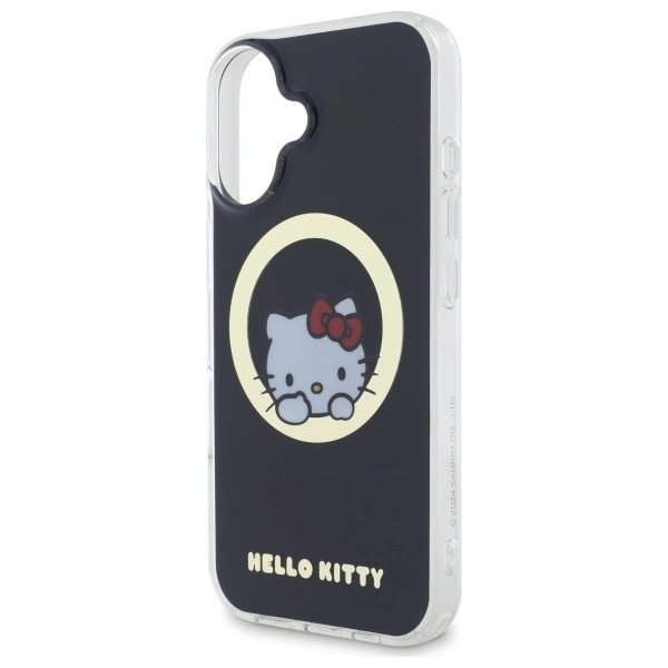 Dėklas Hello Kitty IML Sweet Kitty Magsafe iPhone 16 - Juodas 5 Dėklas Hello Kitty IML Sweet Kitty Magsafe iPhone 16 - Juodas 5