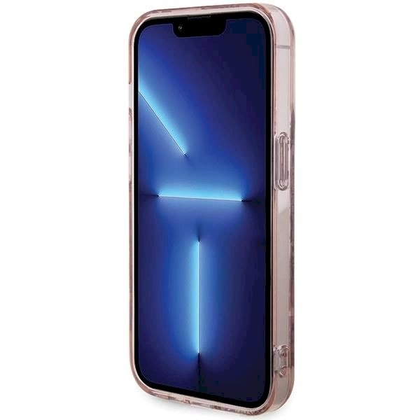 Hello Kitty Dėklas IML Tags GraffitiiPhone 13 Pro Max - Rožinis 4