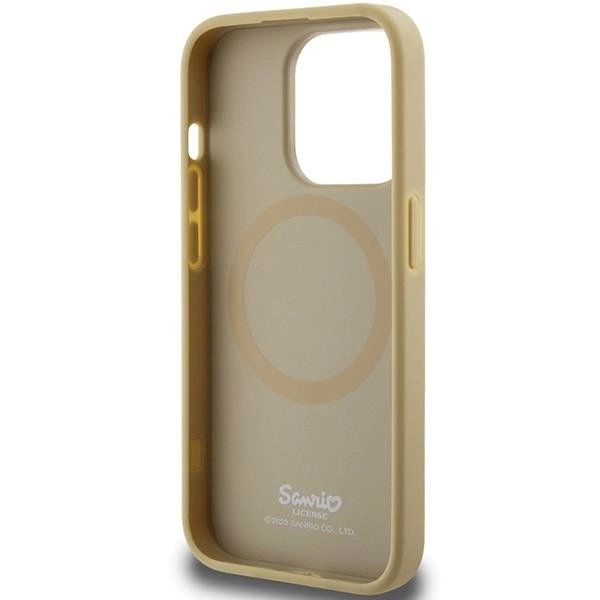 Hello Kitty Dėklas Leather Kitty Head MagSafeiPhone 13 Pro / 13 - Auksinis 6 Hello Kitty Dėklas Leather Kitty Head MagSafeiPhone 13 Pro / 13 - Auksinis 6