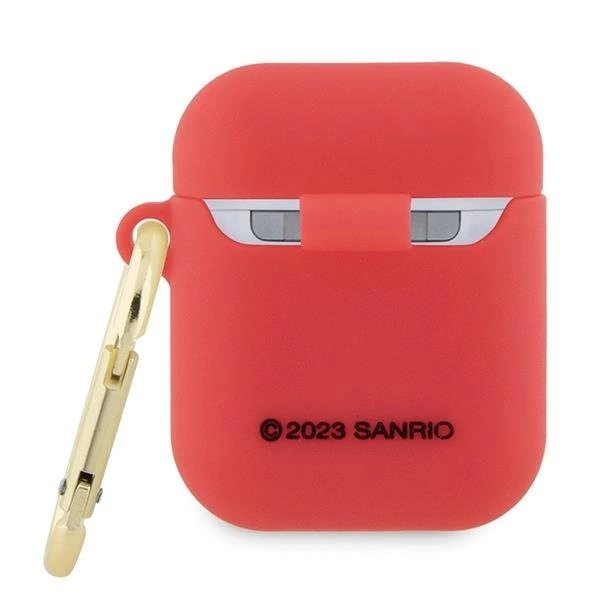 Hello Kitty Dėklas Silicone 3D Kitty HeadAirPods 1/2 - fuchsia 1 Hello Kitty Dėklas Silicone 3D Kitty HeadAirPods 1/2 - fuchsia 1