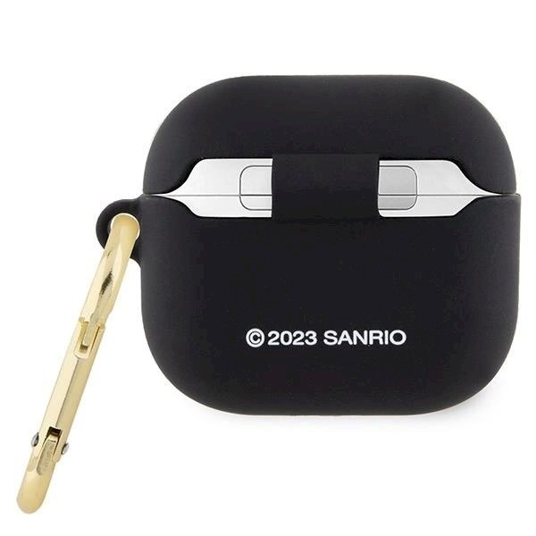 Hello Kitty Dėklas Silicone 3D Kitty HeadAirPods 3 - Juodas 1 Hello Kitty Dėklas Silicone 3D Kitty HeadAirPods 3 - Juodas 1