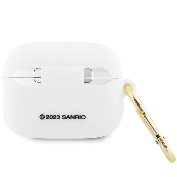 Hello Kitty Dėklas Silicone 3D Kitty HeadAirPods Pro 2 (2022/2023) - Baltas 1 Hello Kitty Dėklas Silicone 3D Kitty HeadAirPods Pro 2 (2022/2023) - Baltas 1