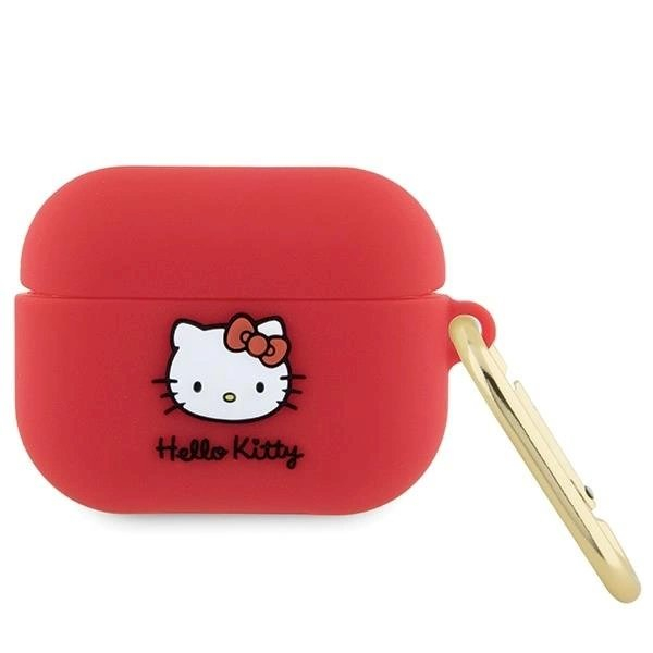 Hello Kitty Dėklas Silicone 3D Kitty HeadAirPods Pro - fuchsia Hello Kitty Dėklas Silicone 3D Kitty HeadAirPods Pro - fuchsia