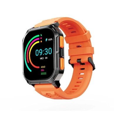 HiFuture FutureFit Ultra3 išmanusis laikrodis – oranžinis 2