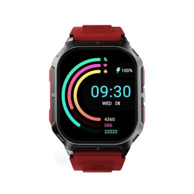 Išmanusis laikrodis HiFuture FutureFit Ultra3 – raudonas 1