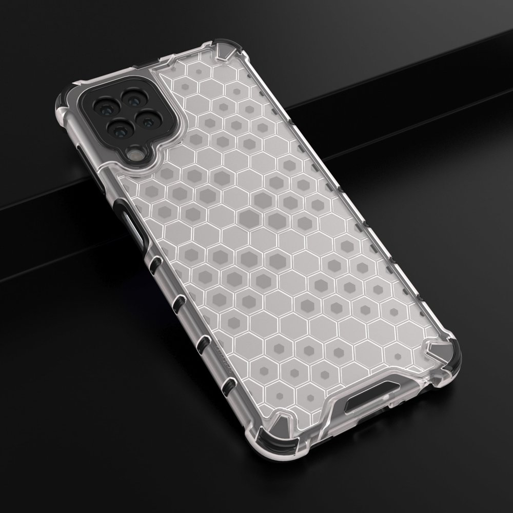 Dėklas Honeycomb Case armor cover with TPU Bumper Samsung Galaxy A22 4G Skaidrus 13 Dėklas Honeycomb Case armor cover with TPU Bumper Samsung Galaxy A22 4G Skaidrus 13