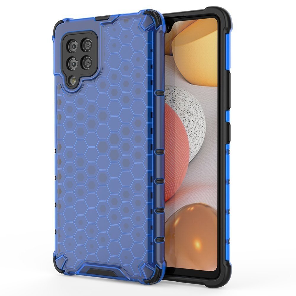 Dėklas Honeycomb Case armor cover with TPU Samsung Galaxy A42 5G mėlynas Dėklas Honeycomb Case armor cover with TPU Samsung Galaxy A42 5G mėlynas