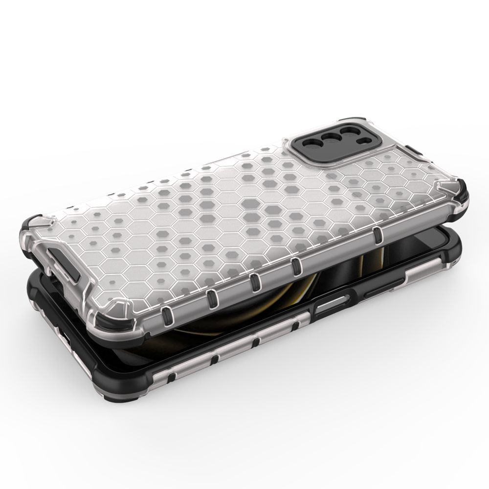 Dėklas Honeycomb Case TPU Xiaomi Poco M3 / Xiaomi Redmi 9T Skaidrus 2 Dėklas Honeycomb Case TPU Xiaomi Poco M3 / Xiaomi Redmi 9T Skaidrus 2