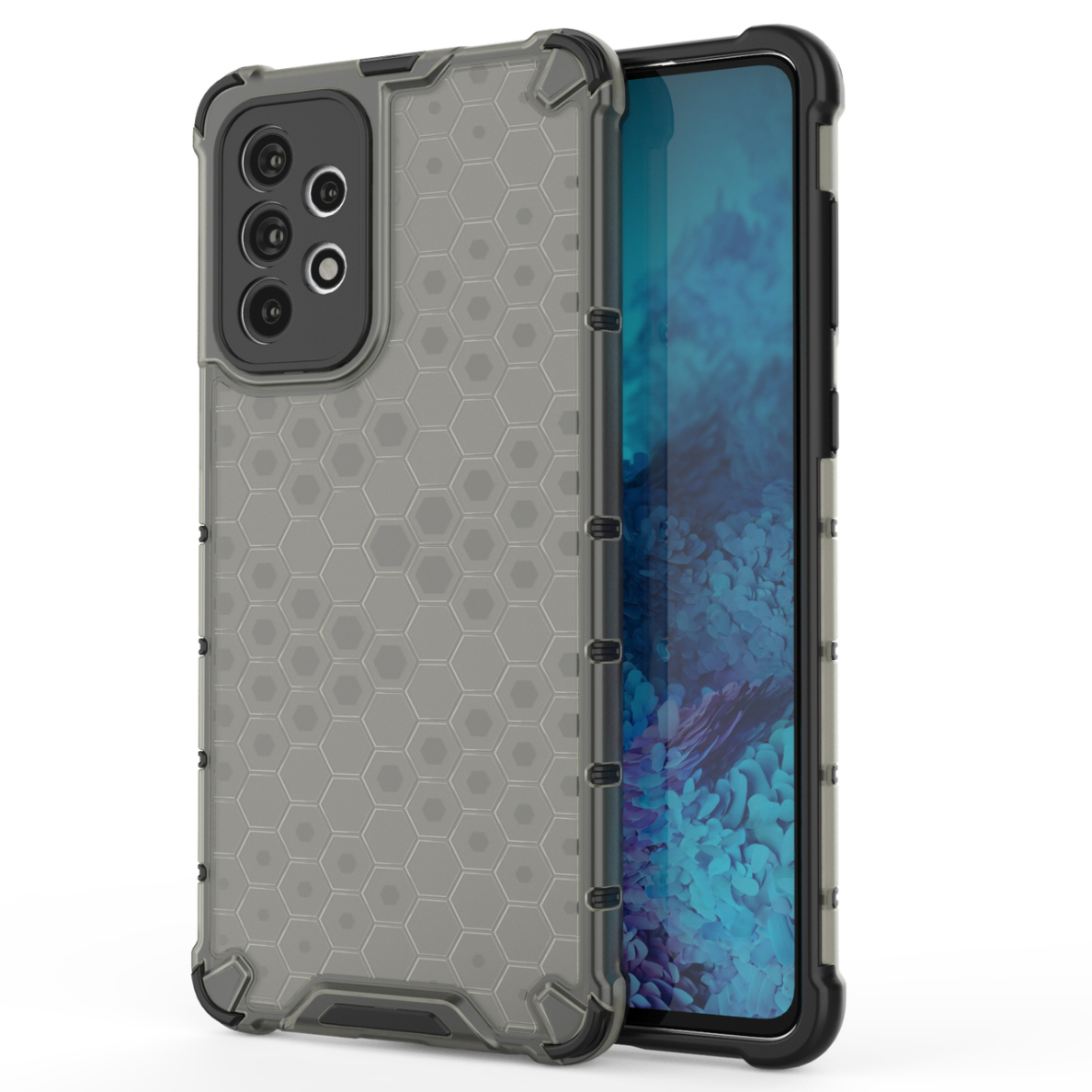 Dėklas Honeycomb case Samsung Galaxy A73 juodas Dėklas Honeycomb case Samsung Galaxy A73 juodas