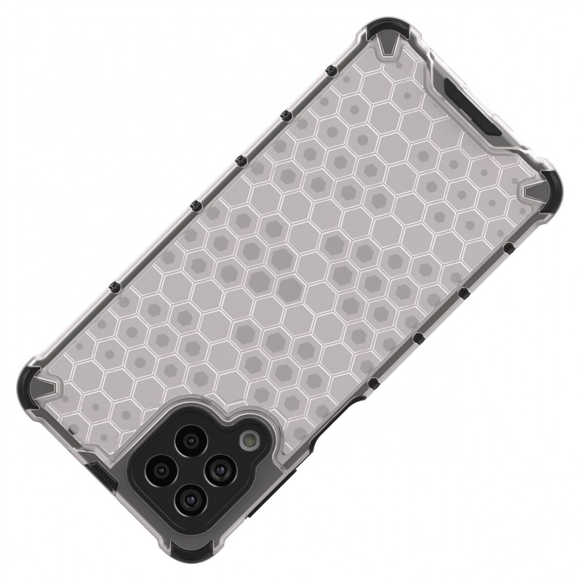 Dėklas Honeycomb case armored Samsung Galaxy M53 5G Permatomas 5
