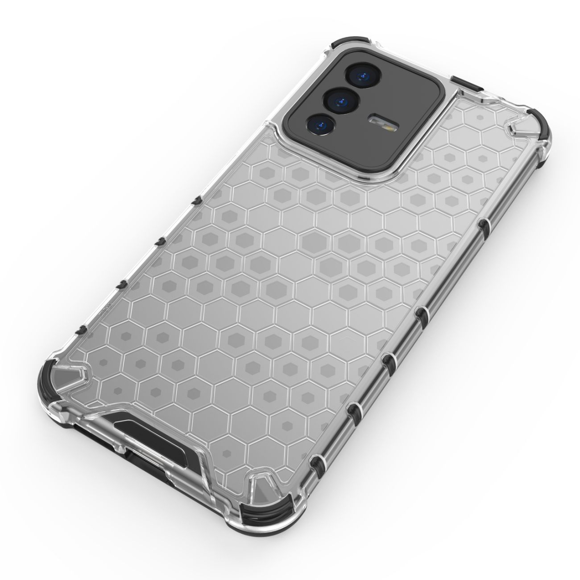 Dėklas Honeycomb Vivo V23 5G Permatomas UGLX912 16 Dėklas Honeycomb Vivo V23 5G Permatomas UGLX912 16