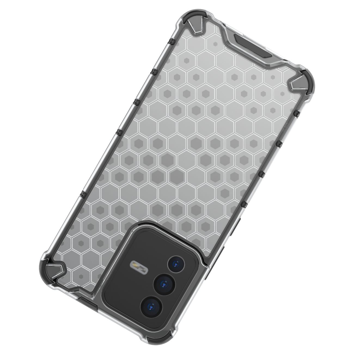 Dėklas Honeycomb Vivo V23 5G Permatomas UGLX912 17 Dėklas Honeycomb Vivo V23 5G Permatomas UGLX912 17