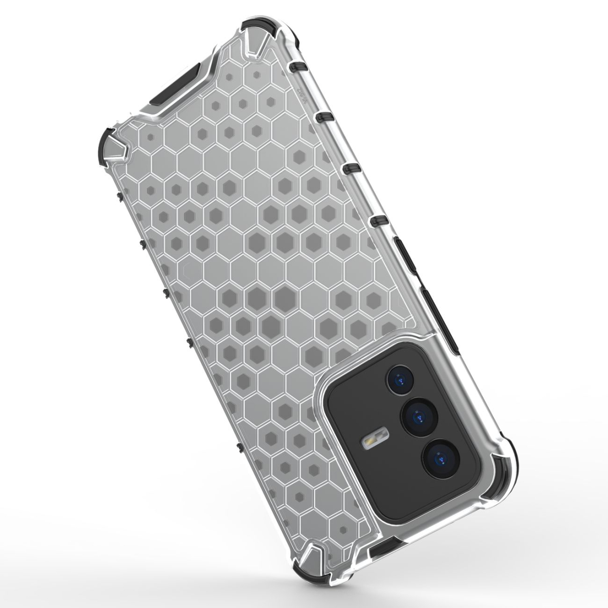 Dėklas Honeycomb Vivo V23 5G Permatomas UGLX912 6 Dėklas Honeycomb Vivo V23 5G Permatomas UGLX912 6
