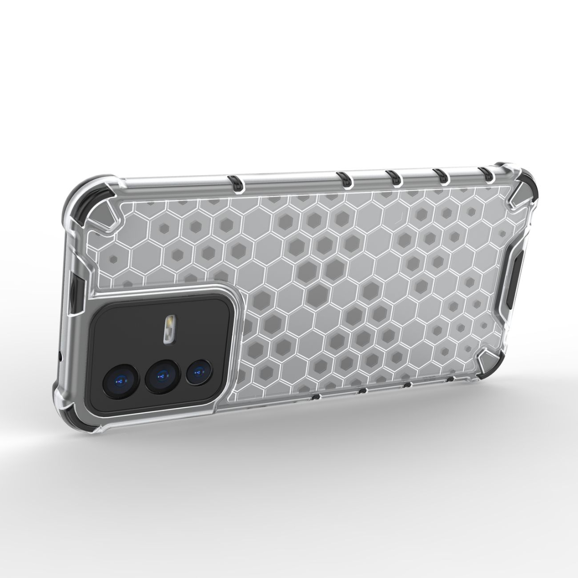 Dėklas Honeycomb Vivo V23 5G Permatomas UGLX912 7 Dėklas Honeycomb Vivo V23 5G Permatomas UGLX912 7