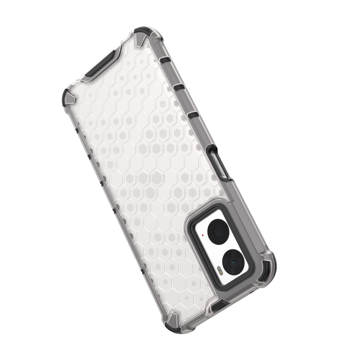 Dėklas Honeycomb case armored Oppo A76 / Oppo A36 / Realme 9i Permatomas 12