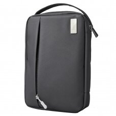 [Užsakomoji prekė] Hoco - Digital Storage Bag (GM106) - Multifunctional,  Waterproof, Velcro Strips, Zipper Pocket - Grey
