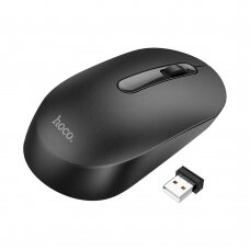 [Užsakomoji prekė] Hoco - Wireless Mouse (GM14) - 2.4G, 1200 DPI, 3D Button - Black
