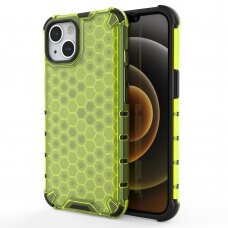 Dėklas Honeycomb Case iPhone 13 žalias