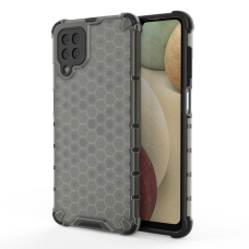 Dėklas Honeycomb Samsung Galaxy A12 / Galaxy M12 Juodas