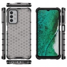 Plastikinis dėklas Honeycomb Case  Samsung Galaxy A32 5G Skaidrus