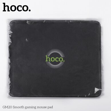[Užsakomoji prekė] Hoco - Mousepad Smooth (GM20) - Rubber and Fabric, for Office, Games, Home - Black 10