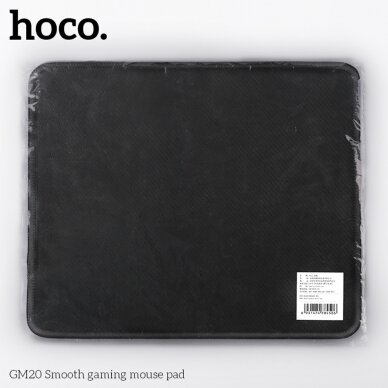 [Užsakomoji prekė] Hoco - Mousepad Smooth (GM20) - Rubber and Fabric, for Office, Games, Home - Black 11