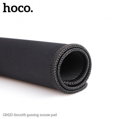 [Užsakomoji prekė] Hoco - Mousepad Smooth (GM20) - Rubber and Fabric, for Office, Games, Home - Black 7