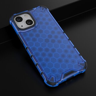 Dėklas Honeycomb Case iPhone 13 mini mėlynas 13