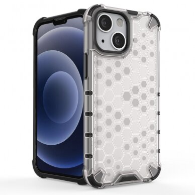 Dėklas Honeycomb Case iPhone 13 mini mėlynas 2