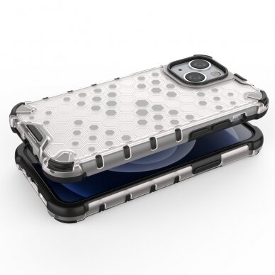 Dėklas Honeycomb Case iPhone 13 mini mėlynas 3