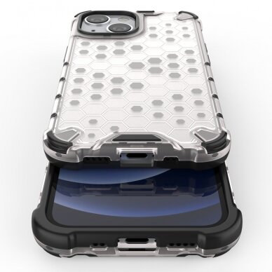 Dėklas Honeycomb Case iPhone 13 mini mėlynas 9