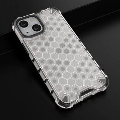 Dėklas Honeycomb Case iPhone 13 Mini permatomas 13 Dėklas Honeycomb Case iPhone 13 Mini permatomas 13