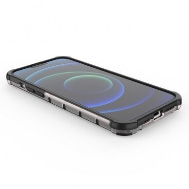 Dėklas Honeycomb Case iPhone 13 Pro Max žalias 11