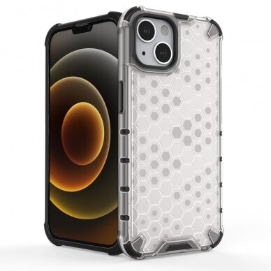Dėklas Honeycomb Case iPhone 13 raudonas 3
