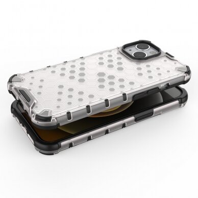 Dėklas Honeycomb Case iPhone 13 raudonas 4