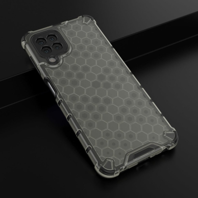 Dėklas Honeycomb Case armor cover with TPU Bumper Samsung Galaxy A22 4G Juodas 13 Dėklas Honeycomb Case armor cover with TPU Bumper Samsung Galaxy A22 4G Juodas 13