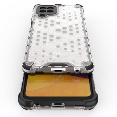 Dėklas Honeycomb Case Samsung Galaxy A22 4G mėlynas 9