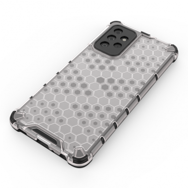 Dėklas Honeycomb Case armor cover with TPU Samsung Galaxy A72 4G Mėlynas 3