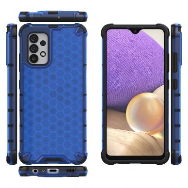 Dėklas Honeycomb case Samsung Galaxy A13 5G mėlynas 1